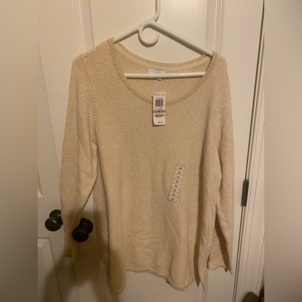 Charter Club 1x gold thread